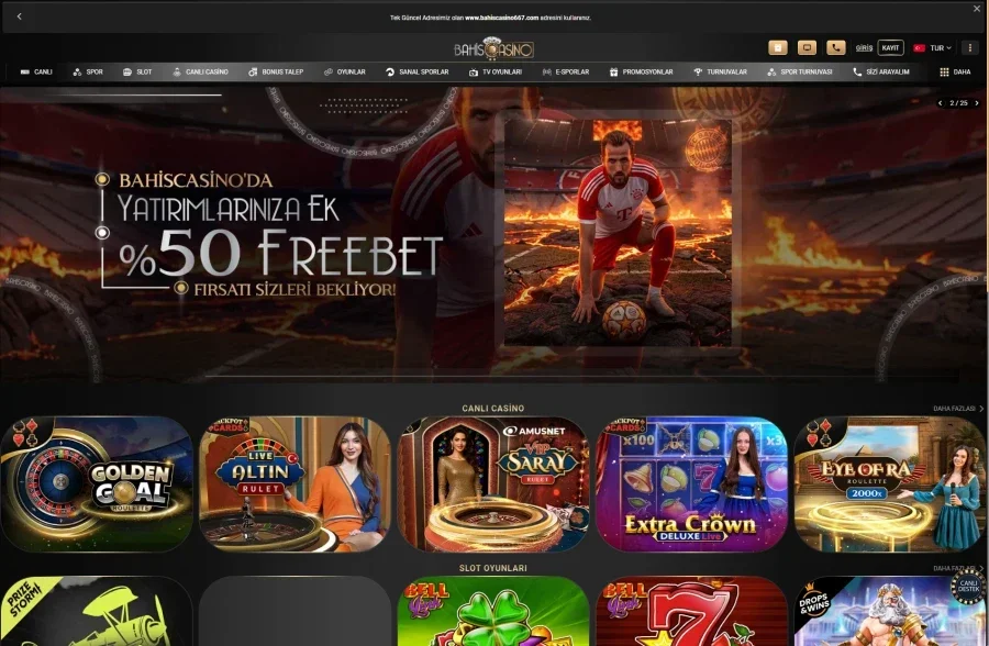 Bahiscasino ekran görüntüsü